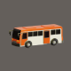 3D Animation of Model Orange Bus Vibrant Transportation Elegan - VideoHive Item for Sale