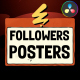 Followers Posters for DaVinci Resolve - VideoHive Item for Sale