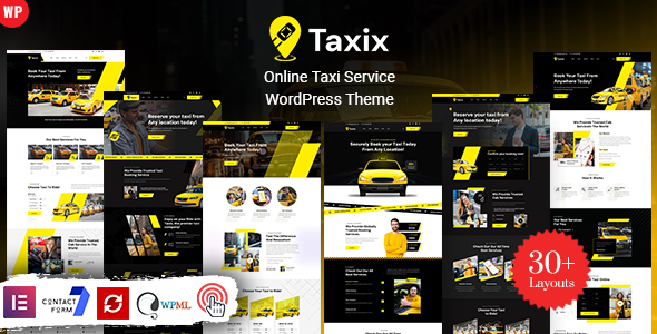 Taxix - Taxi Booking WordPress