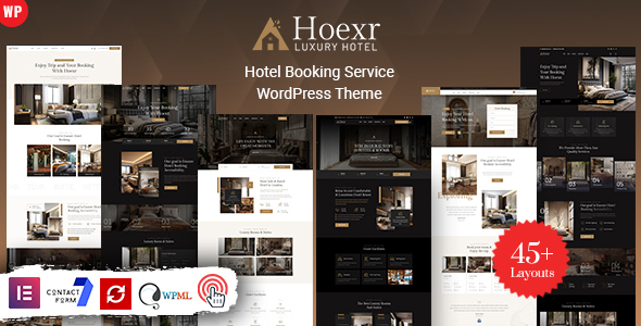 Hoexr - Hotel Booking WordPress Theme