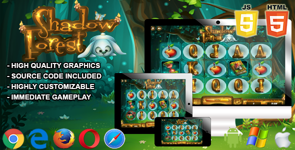 Shadow Forest - HTML5 Slot Machine