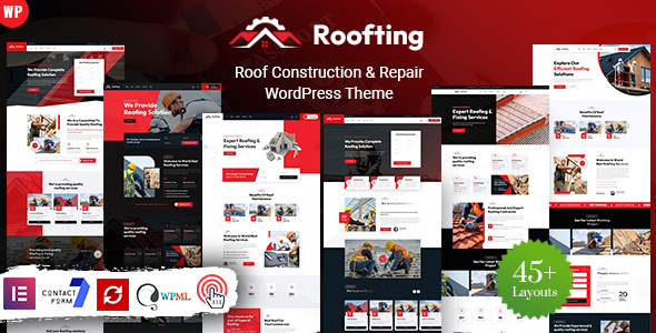 Roofting - Roofing WordPress Theme