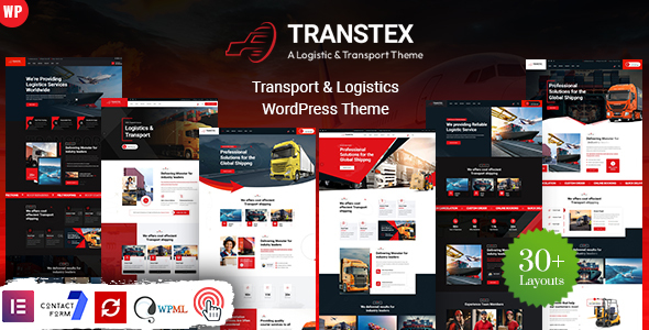 Transtex - Logistics Transportation WordPress