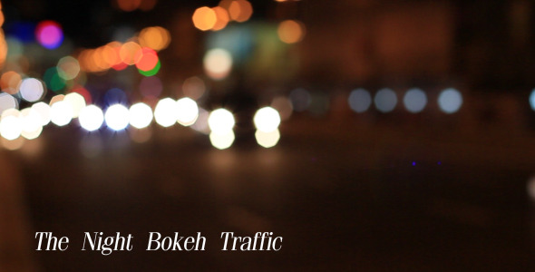 The Night Bokeh Traffic 1