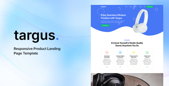 Targus | Product Landing Page