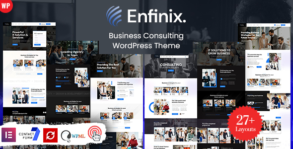 Enfinix - Consulting WordPress Theme