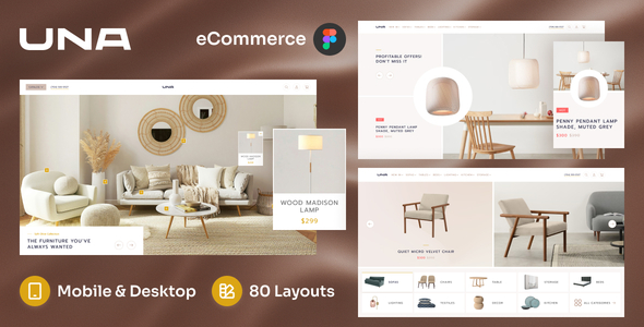 Una – Multipurpose eCommerce Figma Template