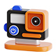 Action Camera 3D Illustration - 3DOcean Item for Sale