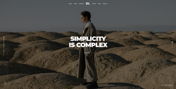 Minex - Photography Portfolio Template