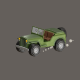 3D Animation of Military Jeep Model Tactical Off Road Vehicle - VideoHive Item for Sale