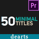 Minimal Title Pack Premiere Pro - VideoHive Item for Sale
