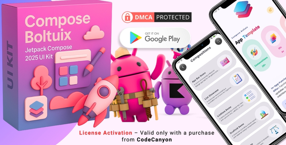 Compose Boltuix App Template – Jetpack Compose 2025 UI Kit (v3.3)