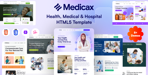 Medicax - Health, Medical & Hospital HTML Template