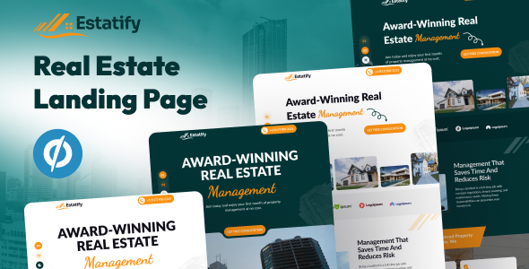 Estatify — Real Estate Unbounce Template