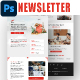 Travel Agency Marketing Email Newsletter PSD Template - GraphicRiver Item for Sale