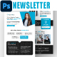 Career Consultancy Email Newsletter PSD Template - GraphicRiver Item for Sale