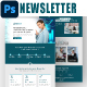 Wealth & Asset Management Email Newsletter PSD Template - GraphicRiver Item for Sale
