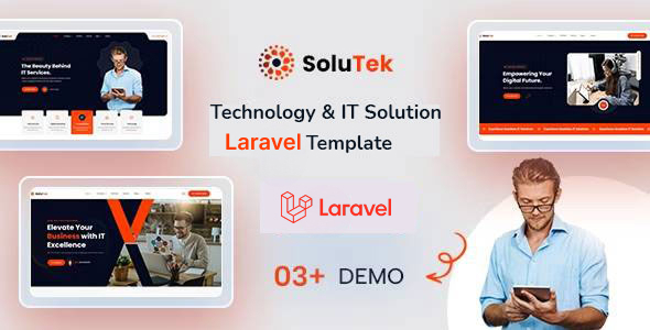 Solutek - IT Services Solution & Technology Laravel Template