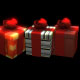 Great Gift Box animation set with alpha