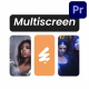 Multiscreen Typography Slides for Premiere Pro - VideoHive Item for Sale