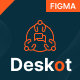 Deskot - Coworking Space Figma Template - ThemeForest Item for Sale