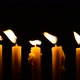 candle light in darkness - VideoHive Item for Sale
