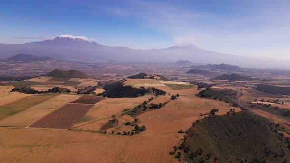 The view of Mexico City Valley