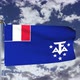 French Southern And Antarctic Lands Flag Waving - VideoHive Item for Sale
