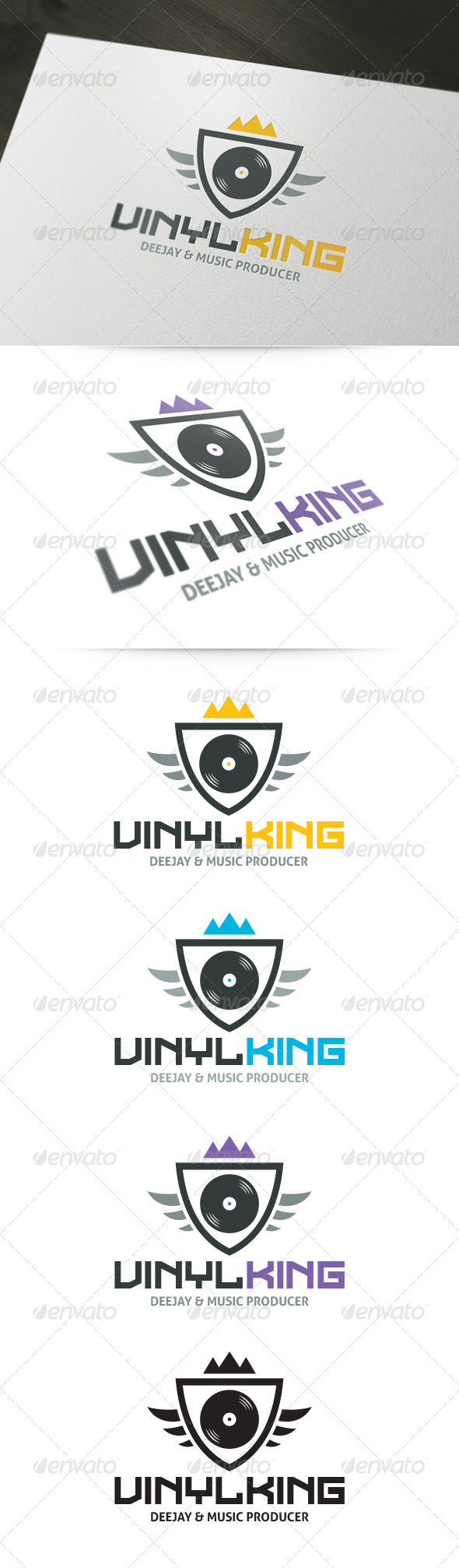 Vinyl King Logo