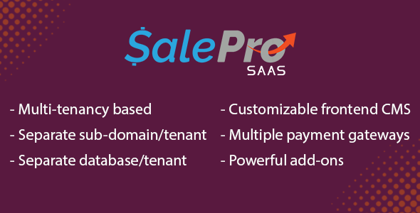 SalePro SAAS POS, Inventory Management System, HRM & Accounting
