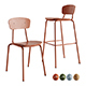 Simple Chair and Bar Stool by Mara - 3DOcean Item for Sale