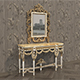 Classic European Style Console Table 11 - 3DOcean Item for Sale