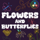 Flowers and Butterflies Animations for DaVinci Resolve - VideoHive Item for Sale