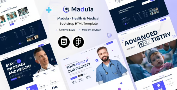 Madula – Medical & Healthcare Clinic HTML Template (Bootstrap 5)