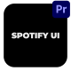 Spotify UI - VideoHive Item for Sale