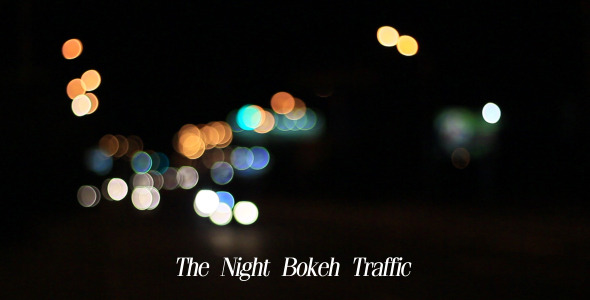 The Night Bokeh Traffic 5