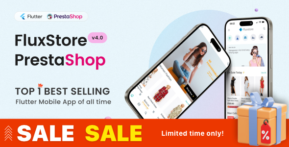 Fluxstore Prestashop - Flutter E-commerce Full App