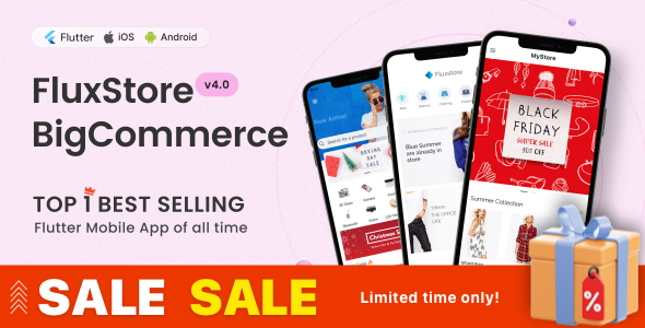 FluxStore BigCommerce - Flutter E-commerce Full App