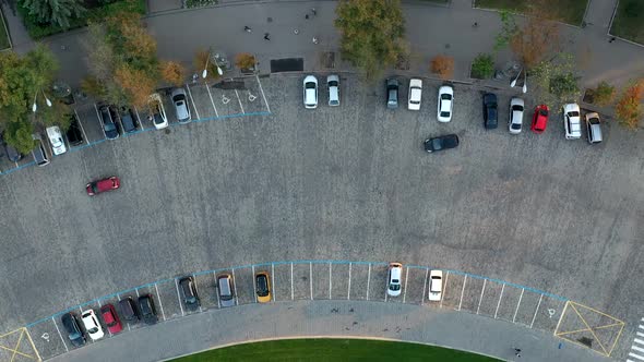 Timelapse Traffic Parking on the