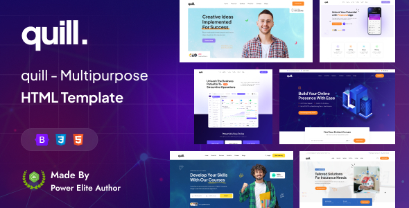 Quill - Multipurpose HTML Template
