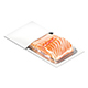 White Salmon Carton Pack - Trout Cardboard Container - 3DOcean Item for Sale