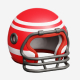 American Football Helmet - 3DOcean Item for Sale