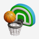 Basketball & Ring - 3DOcean Item for Sale