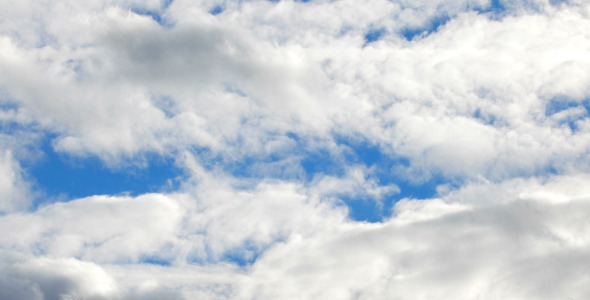 Blue sky clouds