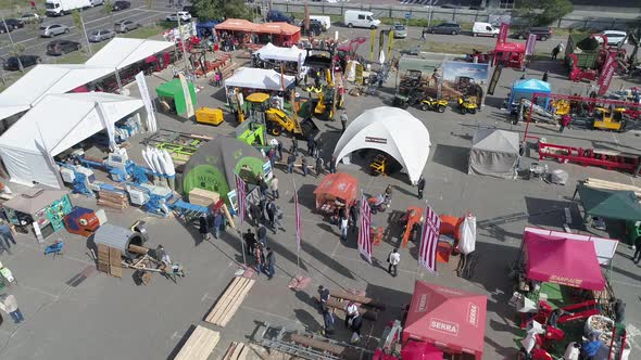 Agricultural outdoor market