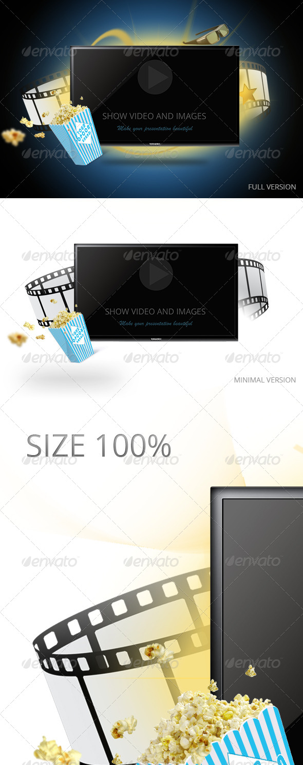 Tv Display Screen Mockup