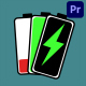Battery Levels And Charging Icons | Premiere Pro MOGRT - VideoHive Item for Sale