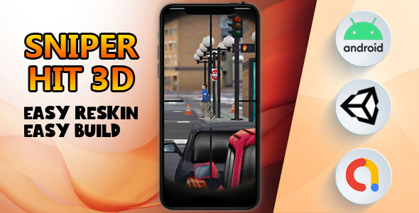 Sniper Hit 3D - (Unity - Admob - Game)