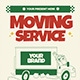 Retro Moving Service Flyer - GraphicRiver Item for Sale