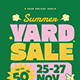 Summer Yard Sale Flyer - GraphicRiver Item for Sale